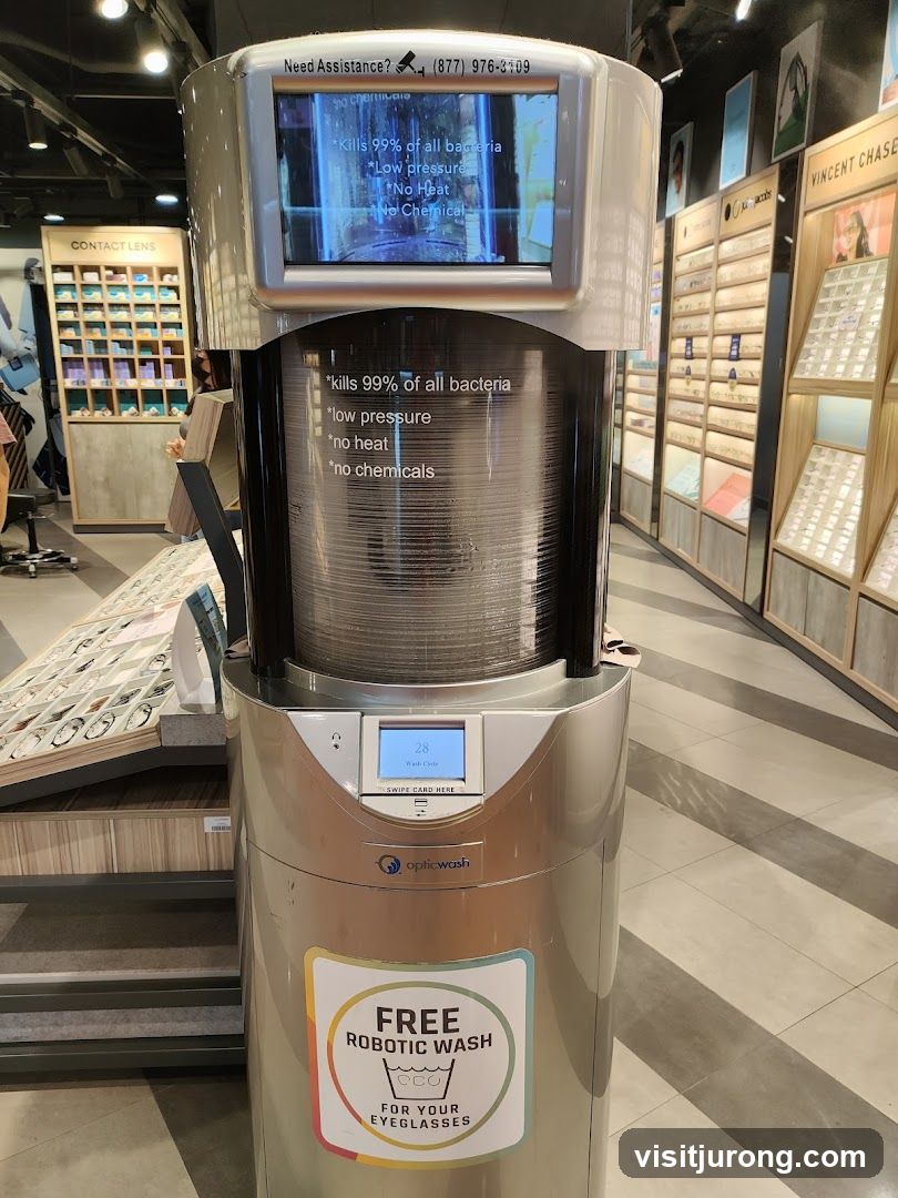 Eyeglass Cleaning Machine