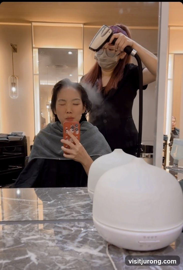 Hair Steaming Treatment