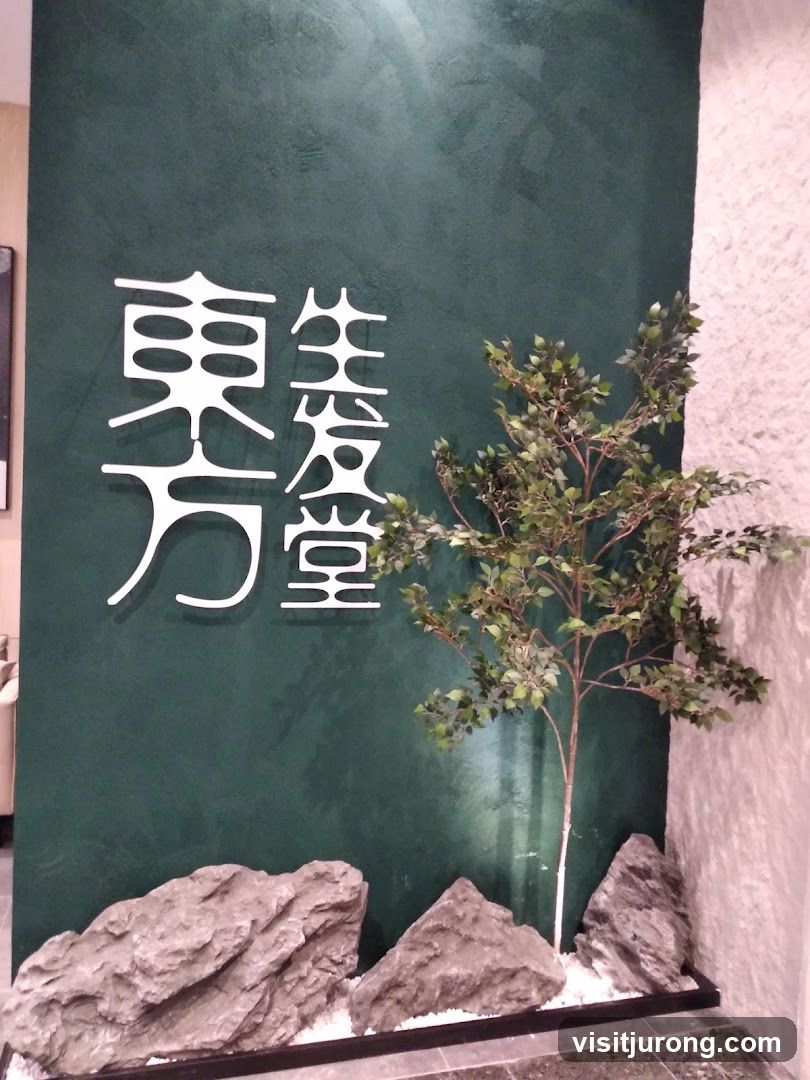 Interior Decor with Chinese Characters