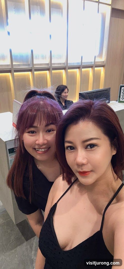 Two women smiling for a selfie