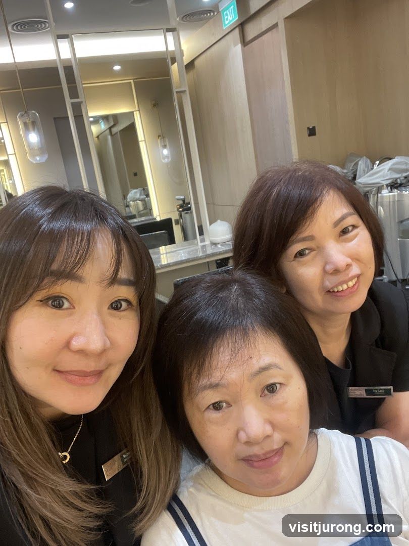 Three Women Posing for a Selfie