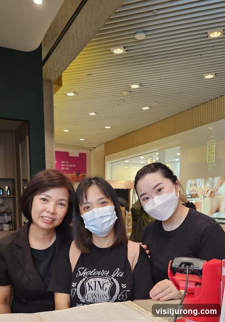 Three Women Posing for a Photo
