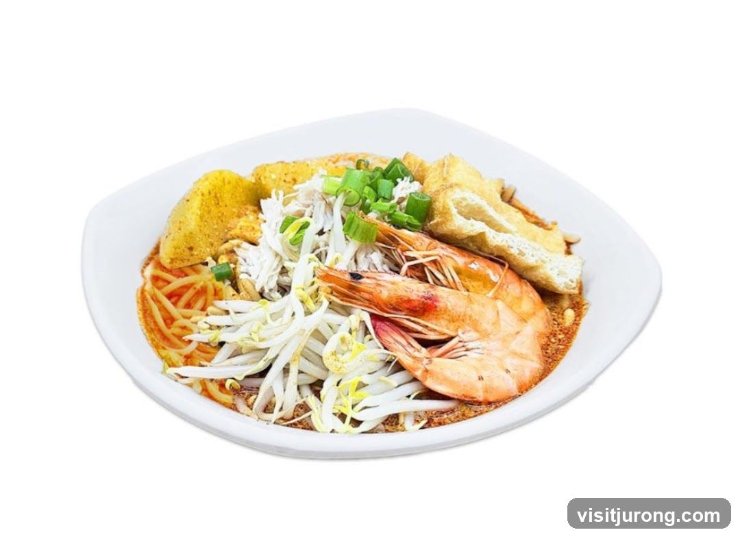 Laksa with Shrimp