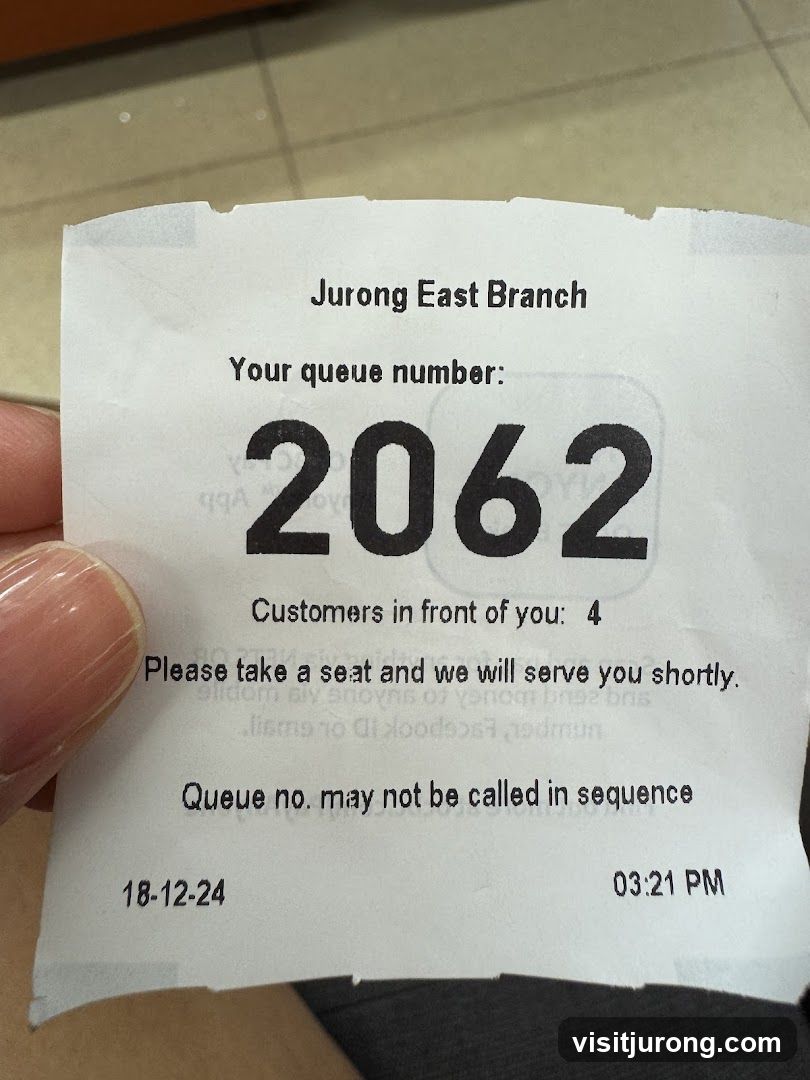 Queue Ticket