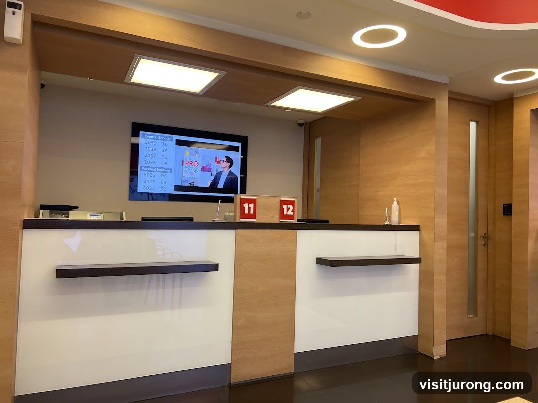 Bank Counter Display