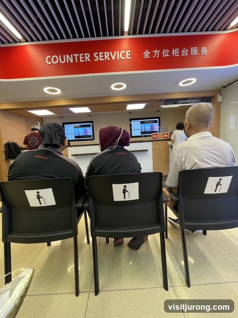 Counter Service Waiting Area