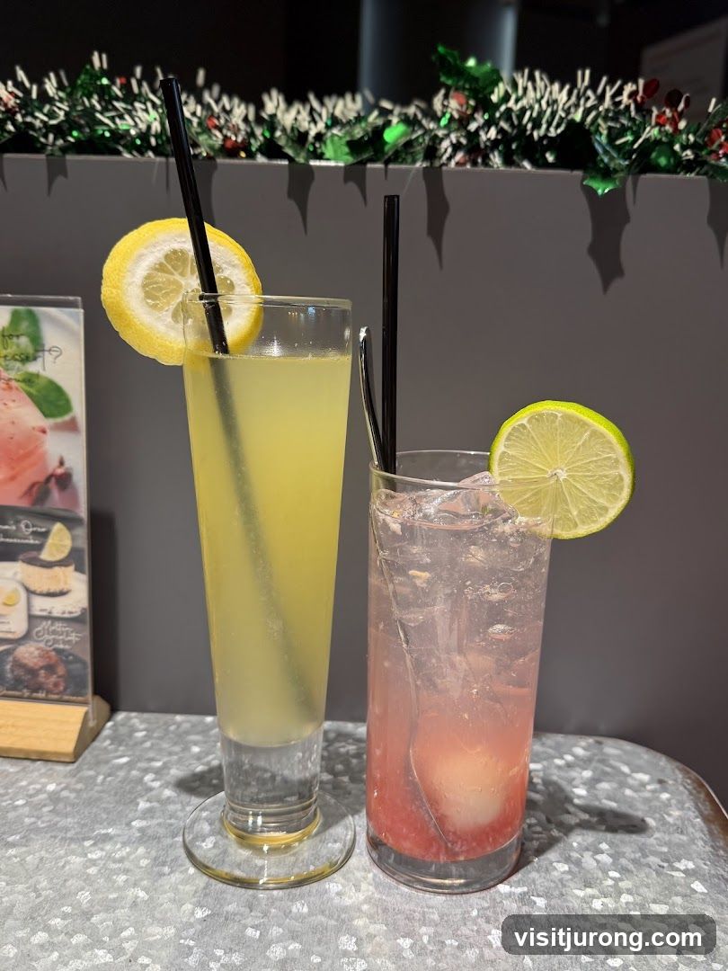 Two Refreshing Drinks