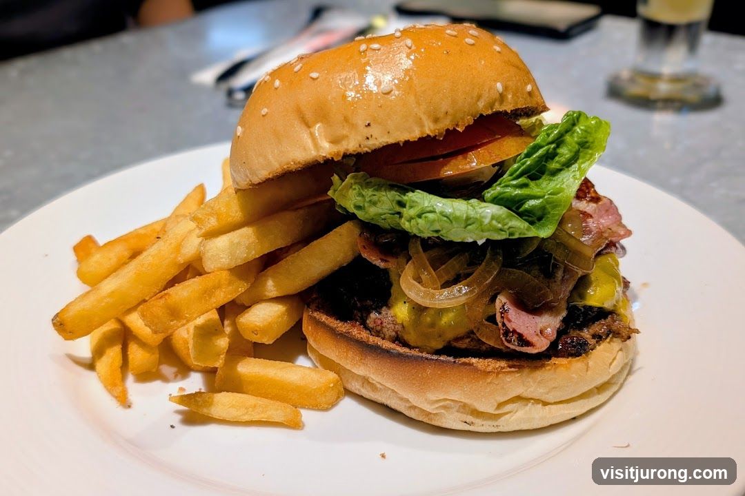 Burger and Fries