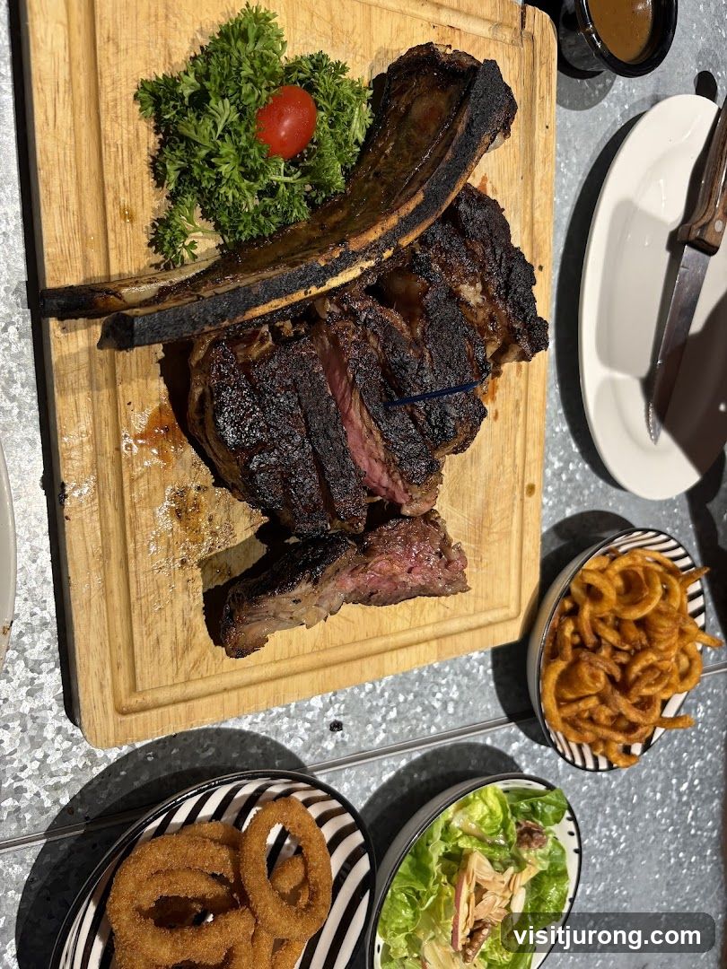 Tomahawk Steak Dinner