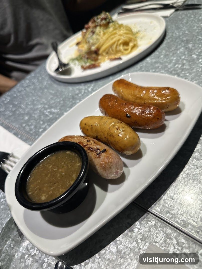 Sausages and Pasta