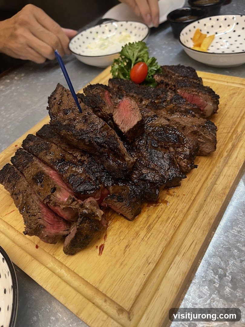 Sliced Steak Dinner