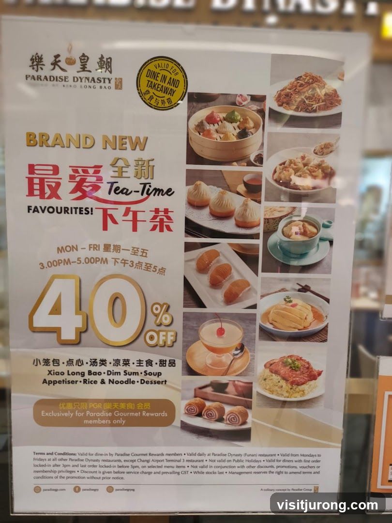 Paradise Dynasty Tea-Time Promotion
