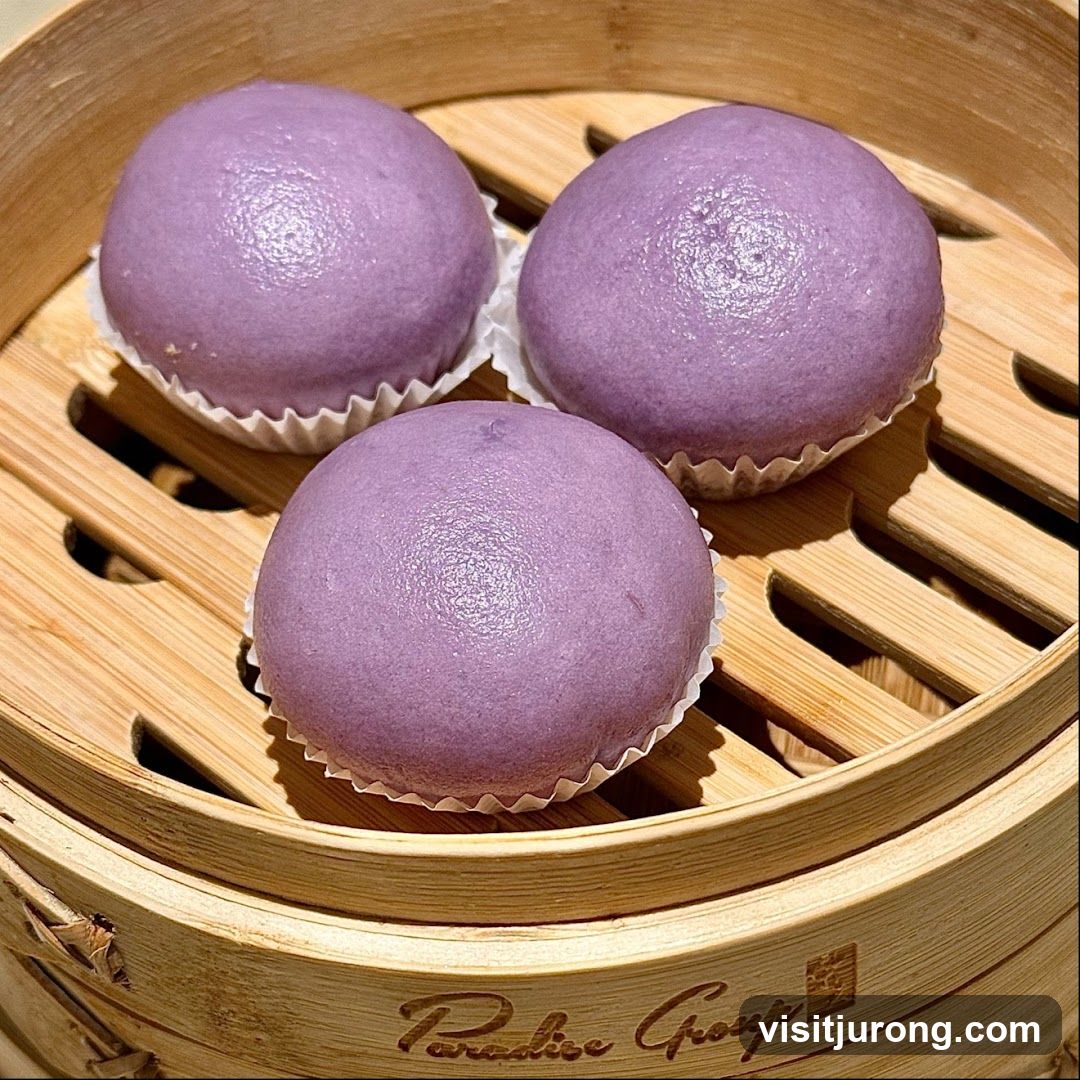 Purple Steamed Buns