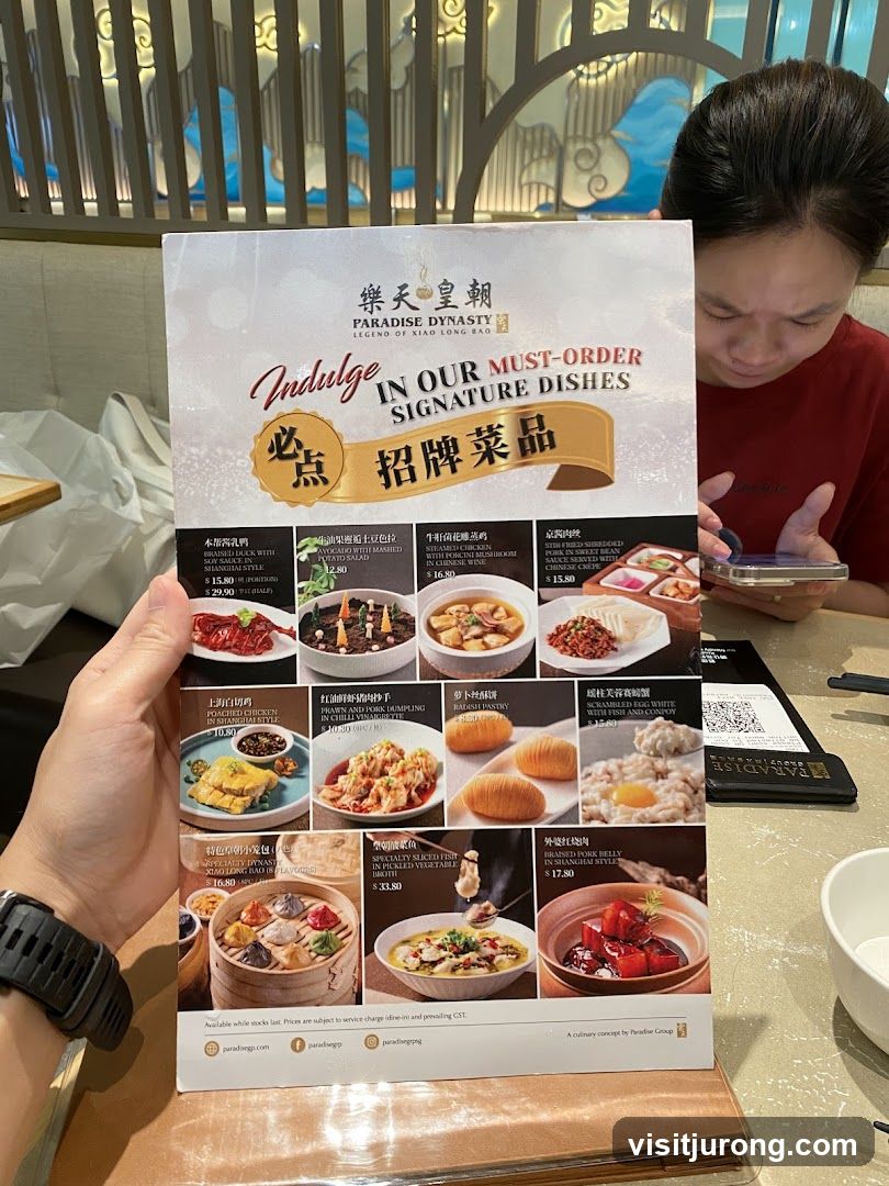 Paradise Dynasty Signature Dishes