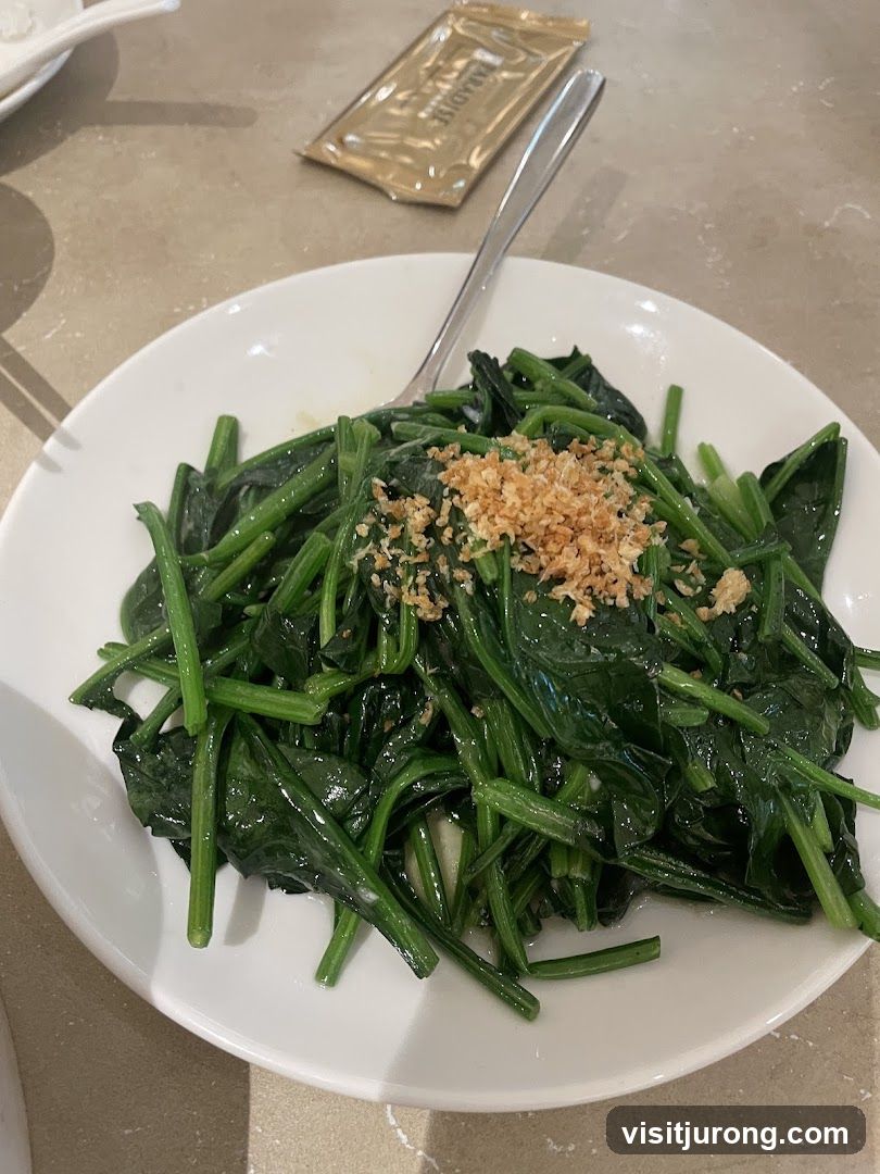 Sautéed Spinach with Garlic