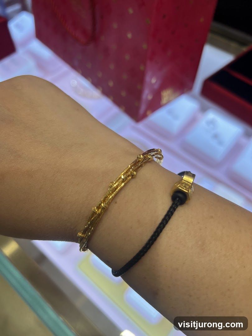 Bracelets on a Wrist