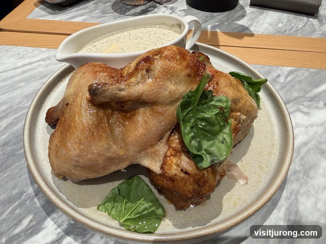 Roasted Chicken with Sauce