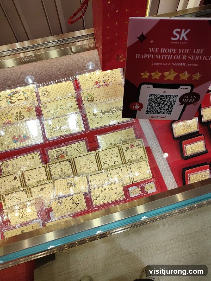 Gold Bars Display