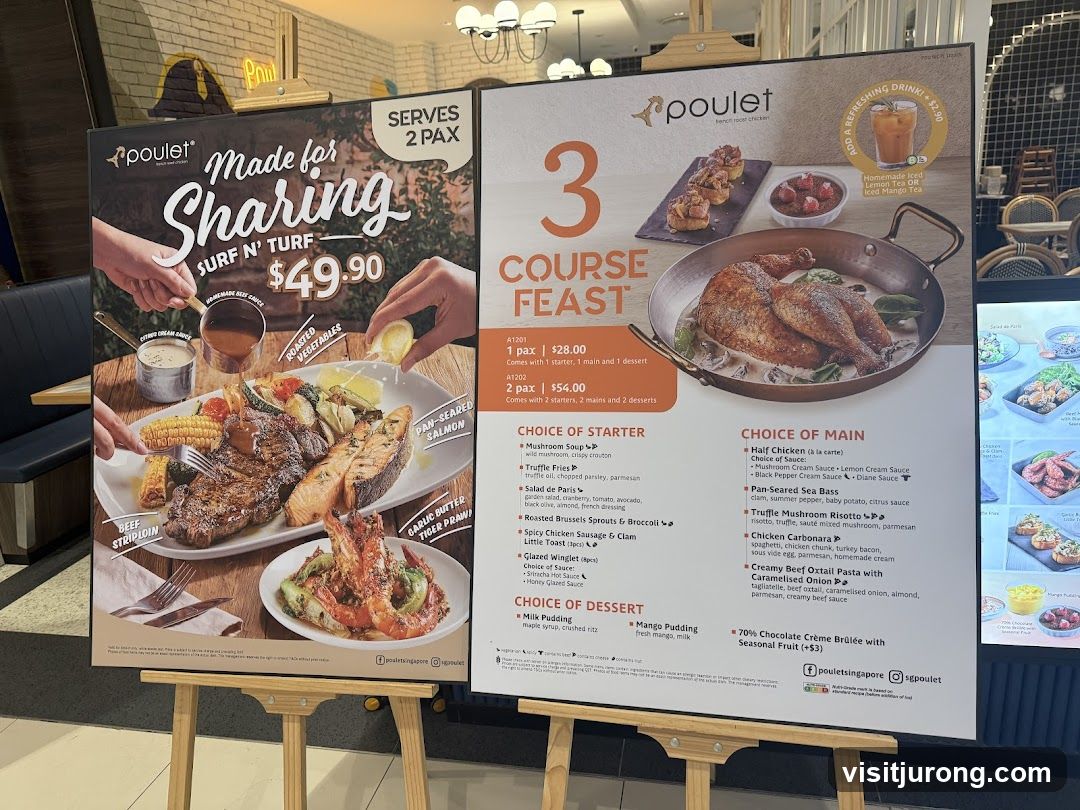 Poulet Menu Boards
