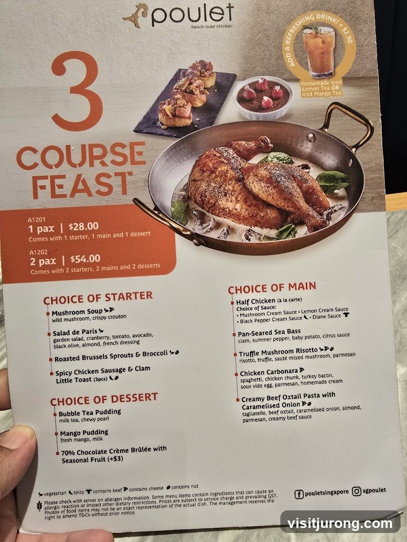 3 Course Feast