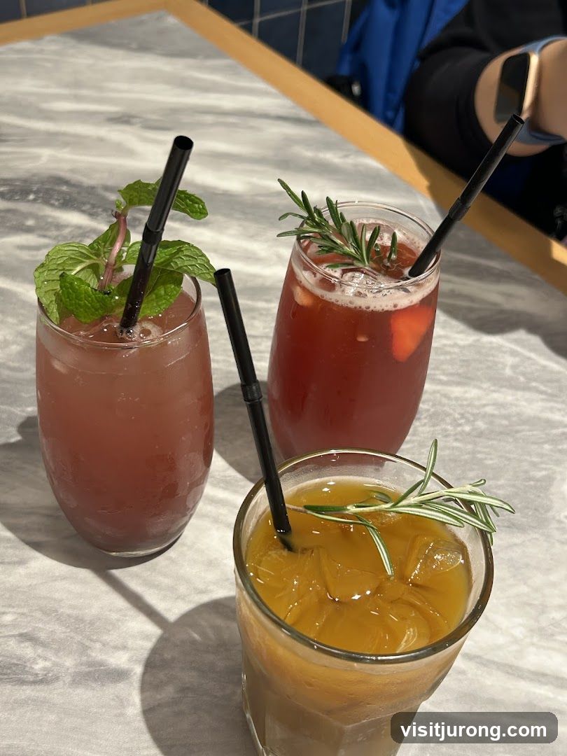 Three Refreshing Drinks