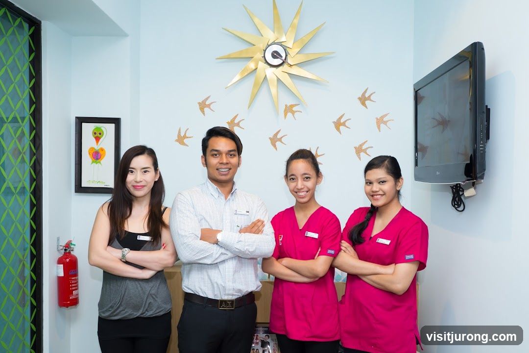 Staff Posing in an Office