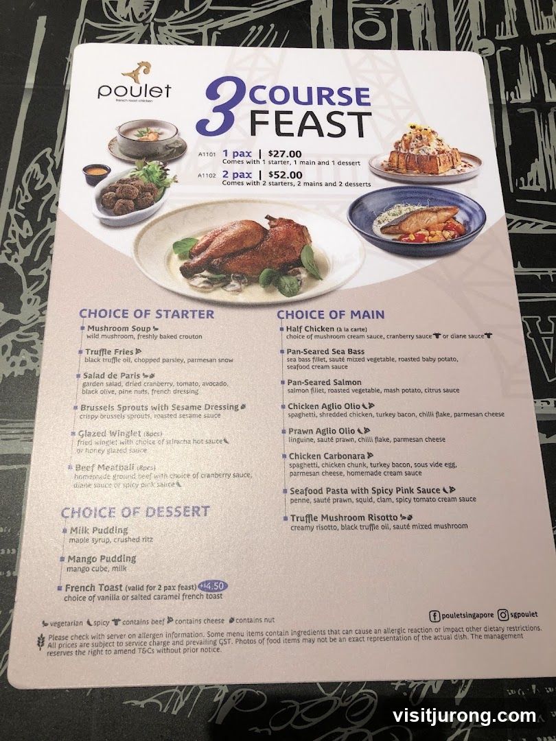 3 COURSE FEAST