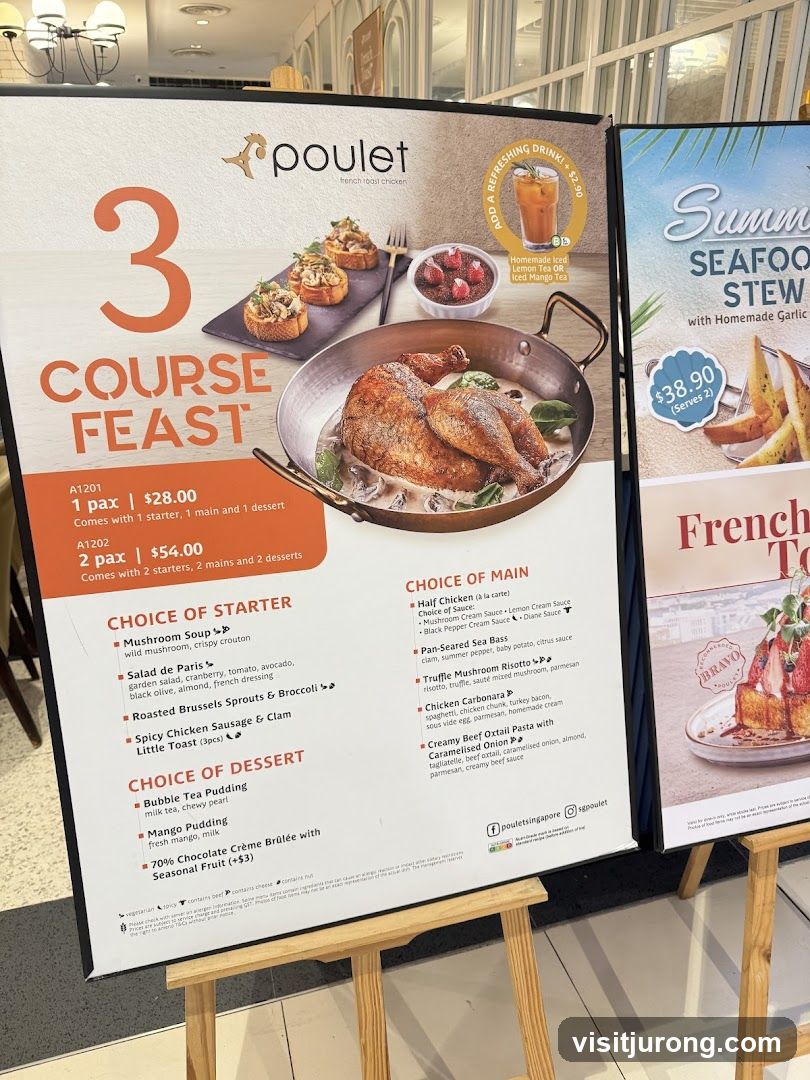 3 Course Feast