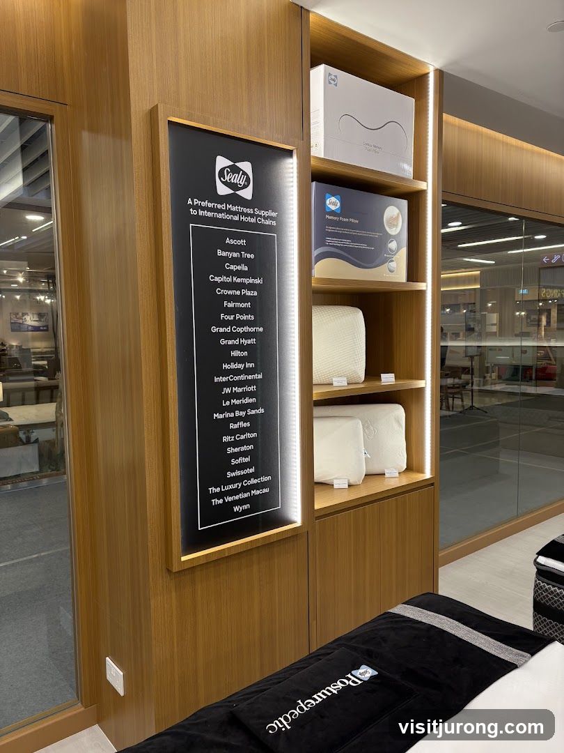 Sealy Mattress Supplier Display