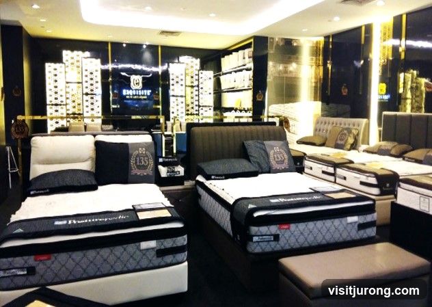 Mattress Store Interior