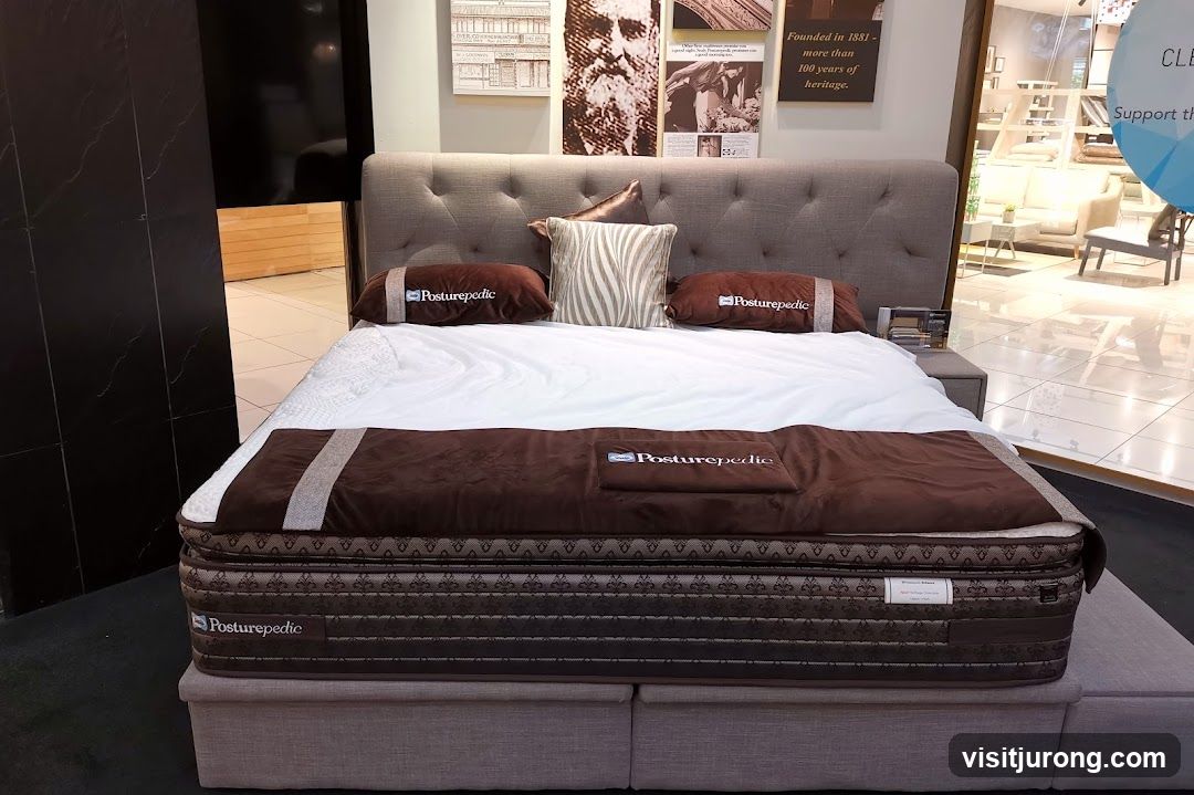 Posturepedic Mattress Display