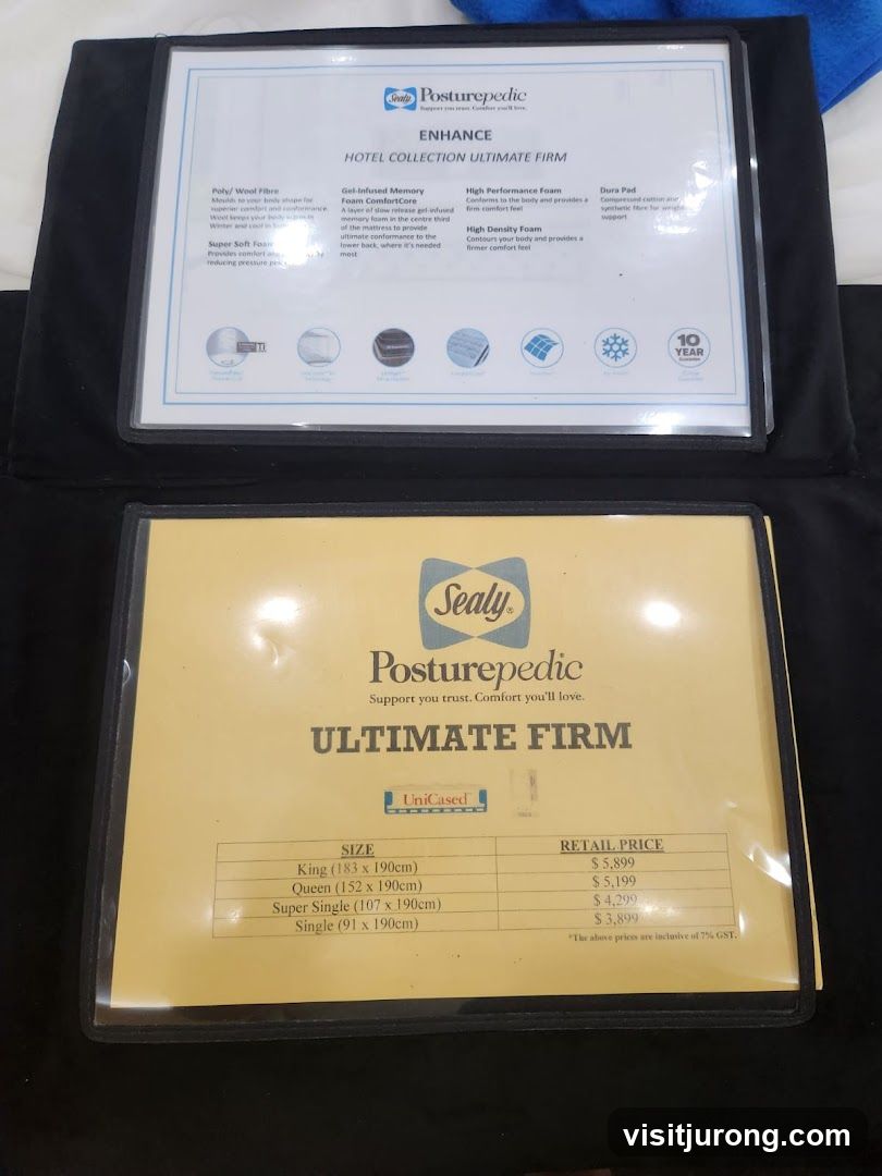 Sealy Posturepedic Enhance Hotel Collection Ultimate Firm