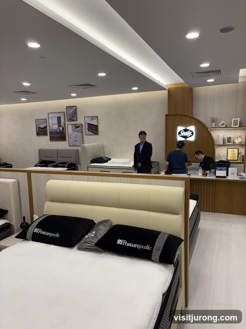 Sealy Mattress Store Interior