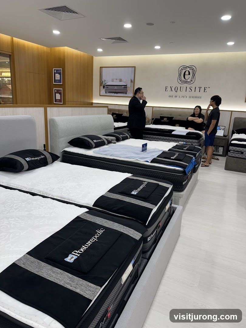 Mattress Store Interior