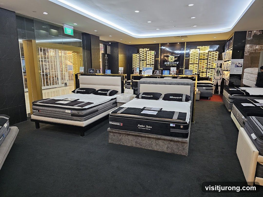 Mattress Store Interior