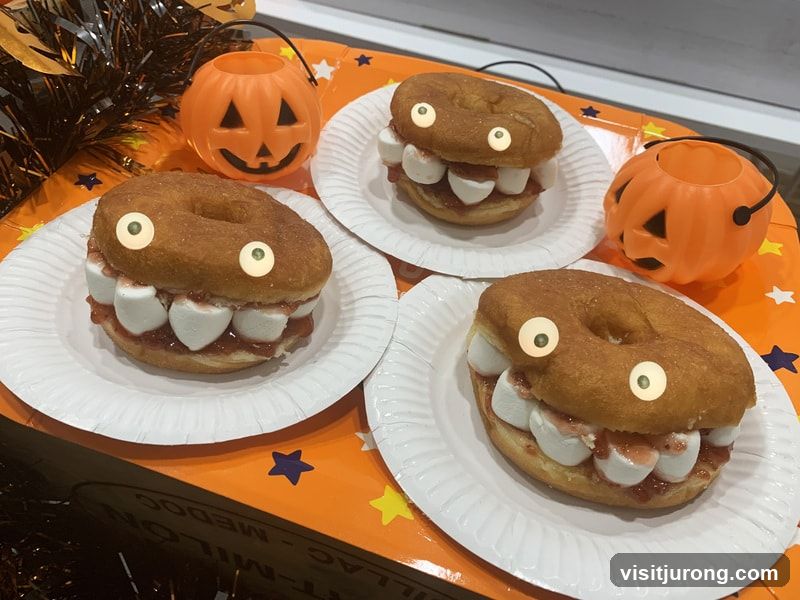 Halloween Monster Donuts