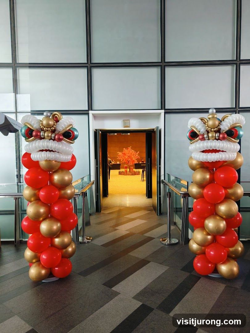 Lion Head Balloon Decorations
