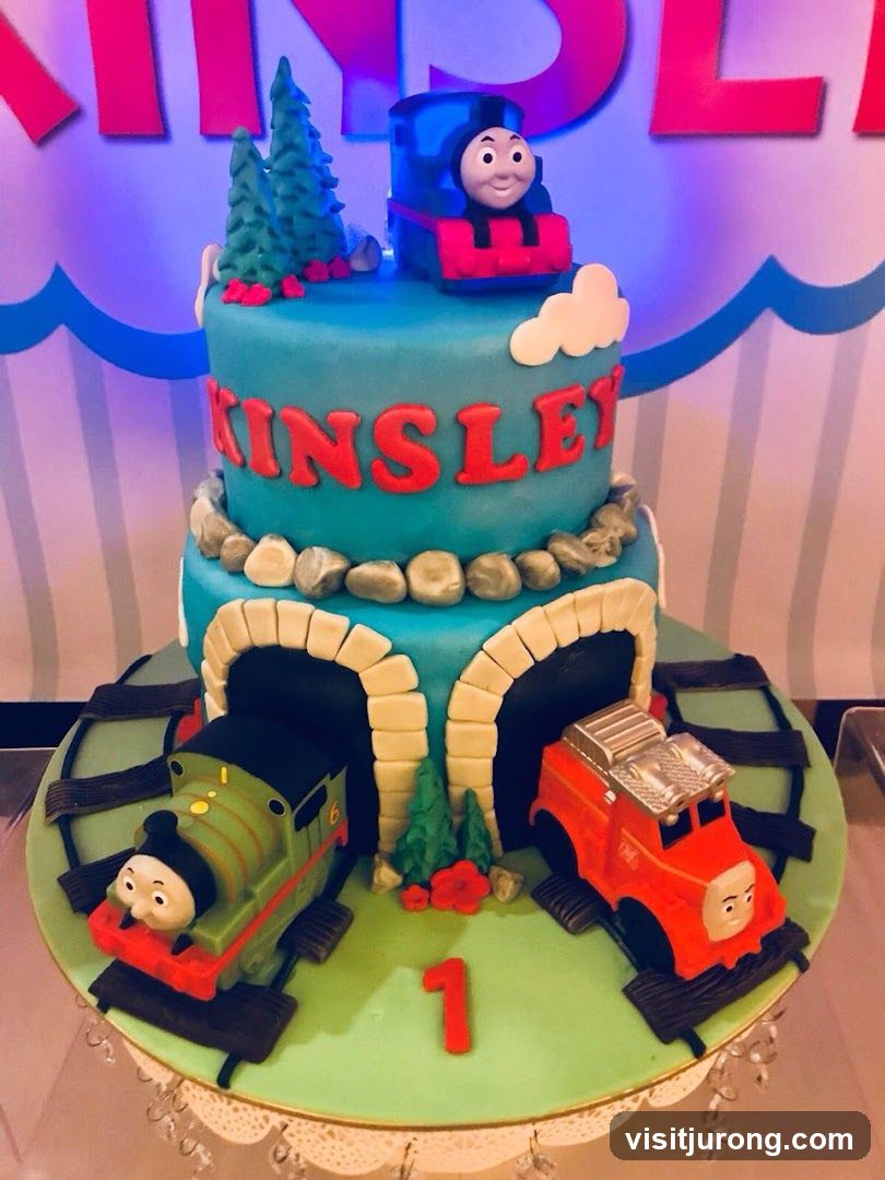 Thomas the Tank Engine Birthday Cake