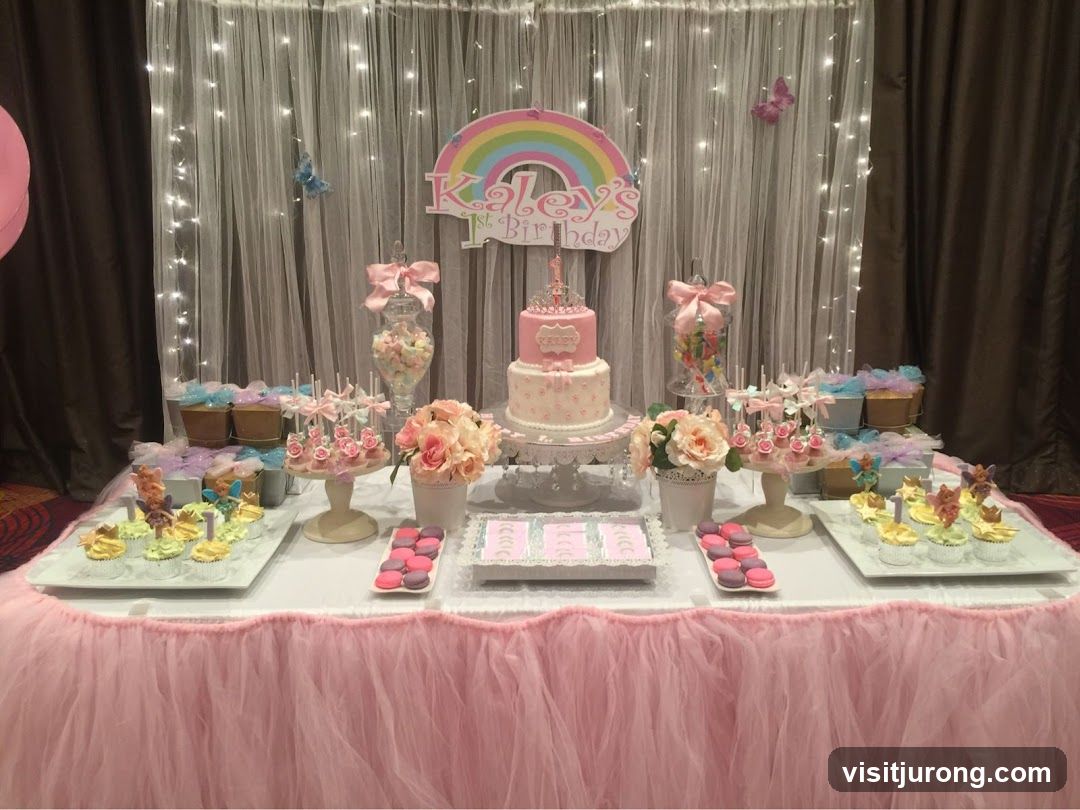Birthday Dessert Table