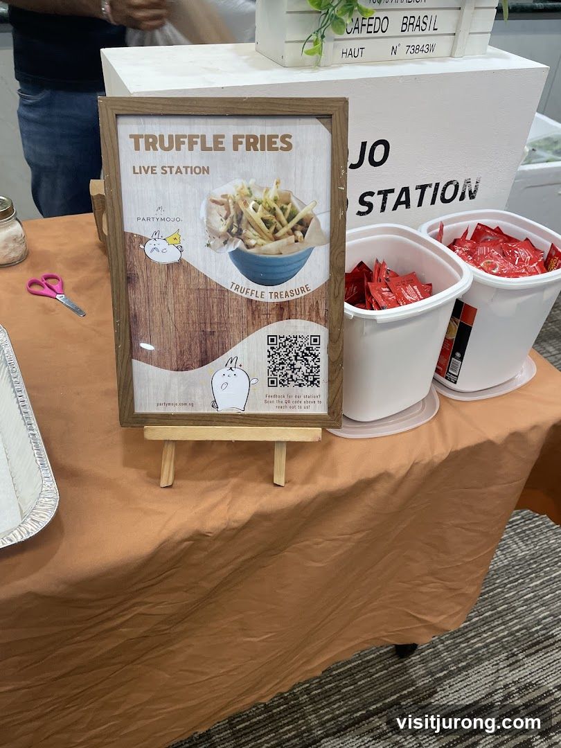 Truffle Fries Live Station