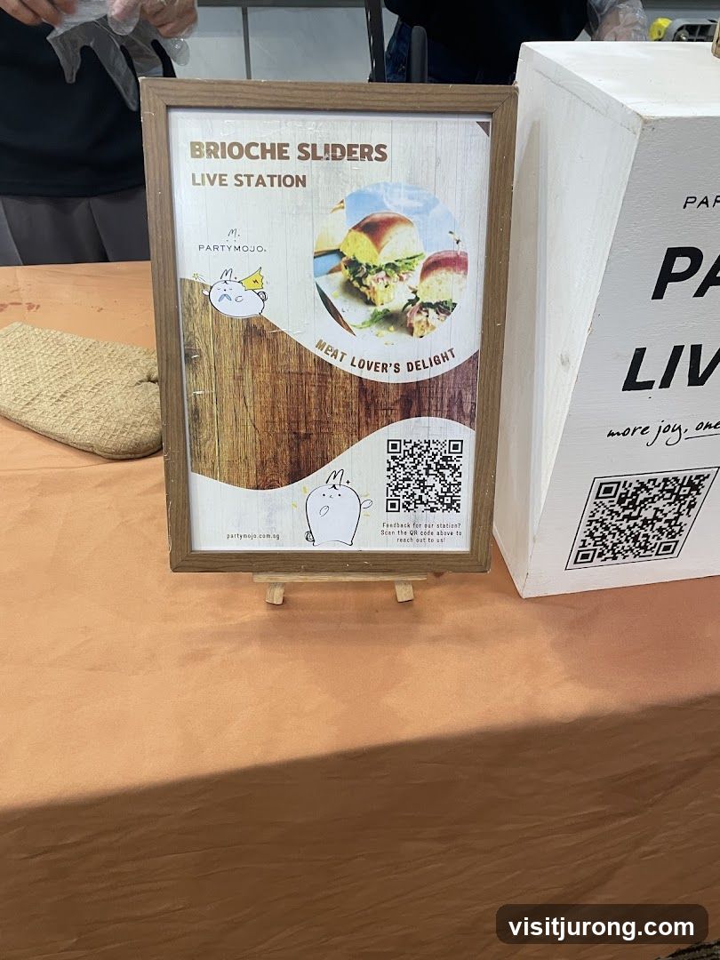 Brioche Sliders Live Station