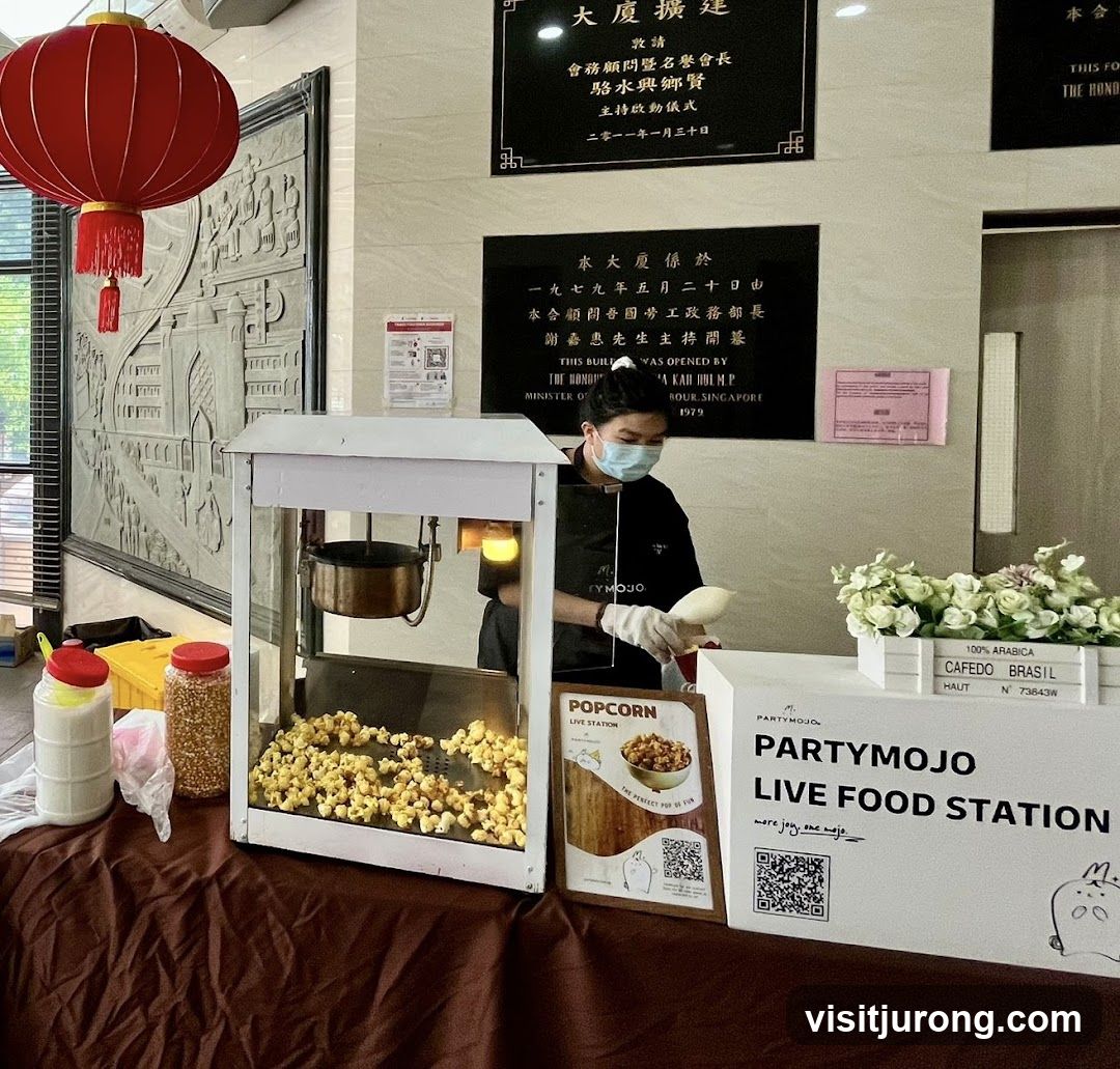 Popcorn Live Food Station