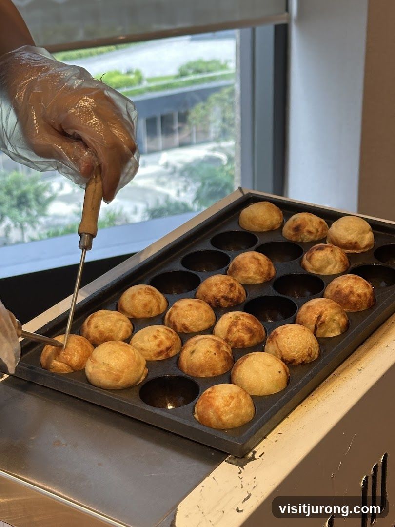Cooking Takoyaki