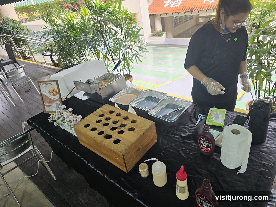 Churros Station Setup