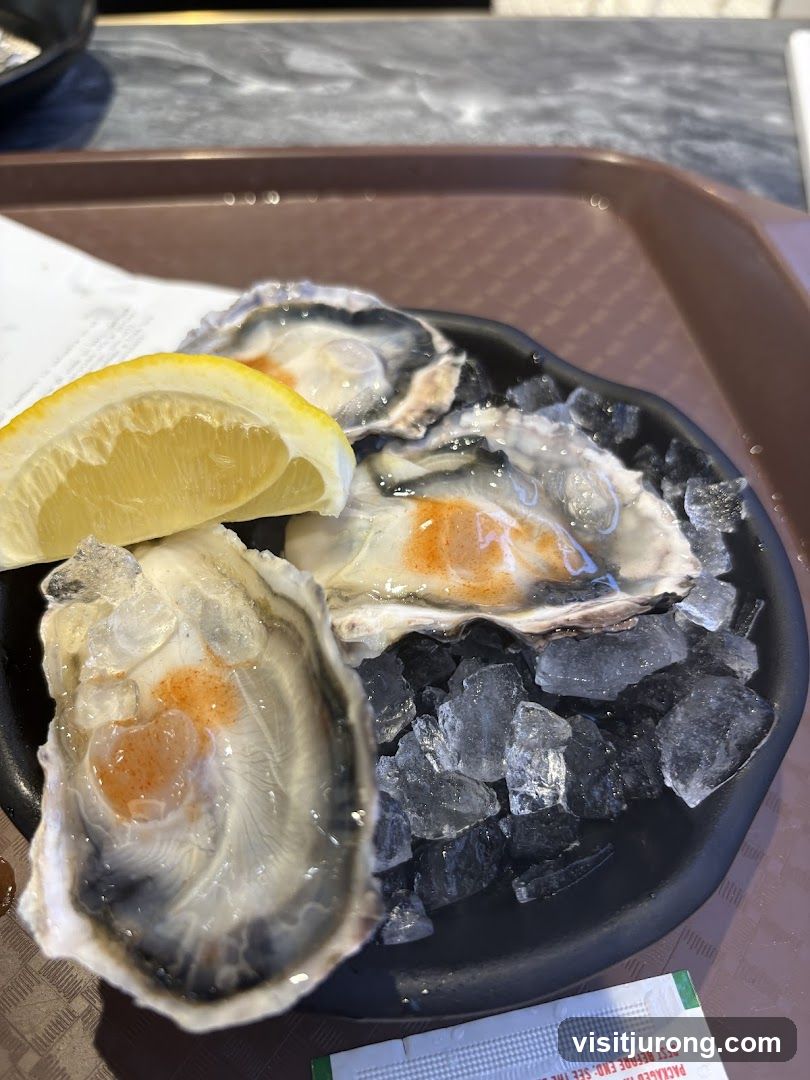 Oysters on Ice
