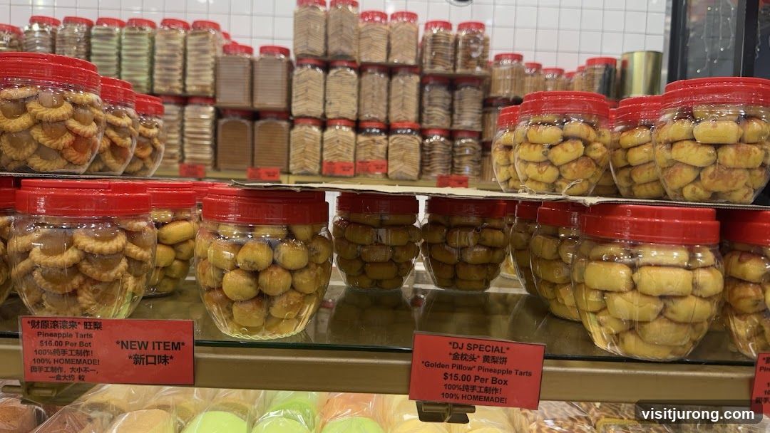 Pineapple Tarts Display