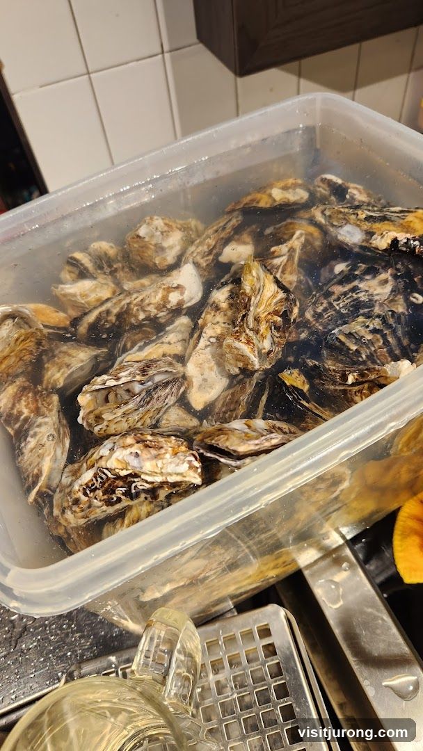 Oysters in a Container