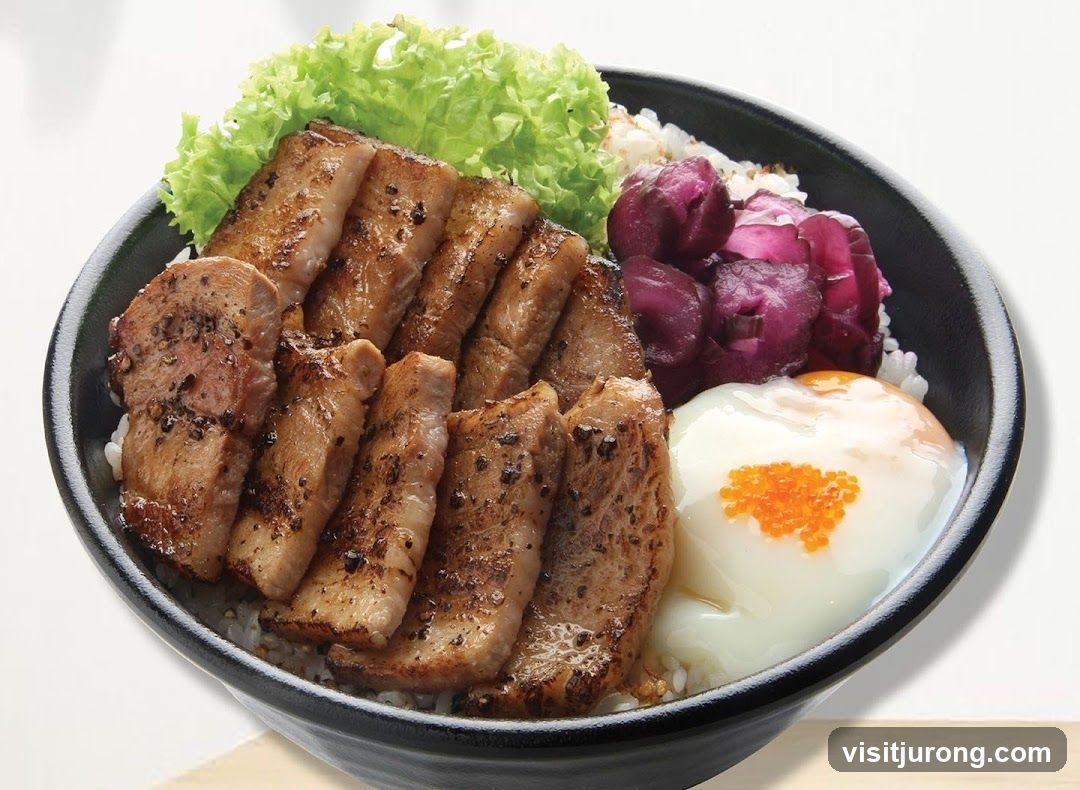 Pork Belly Rice Bowl