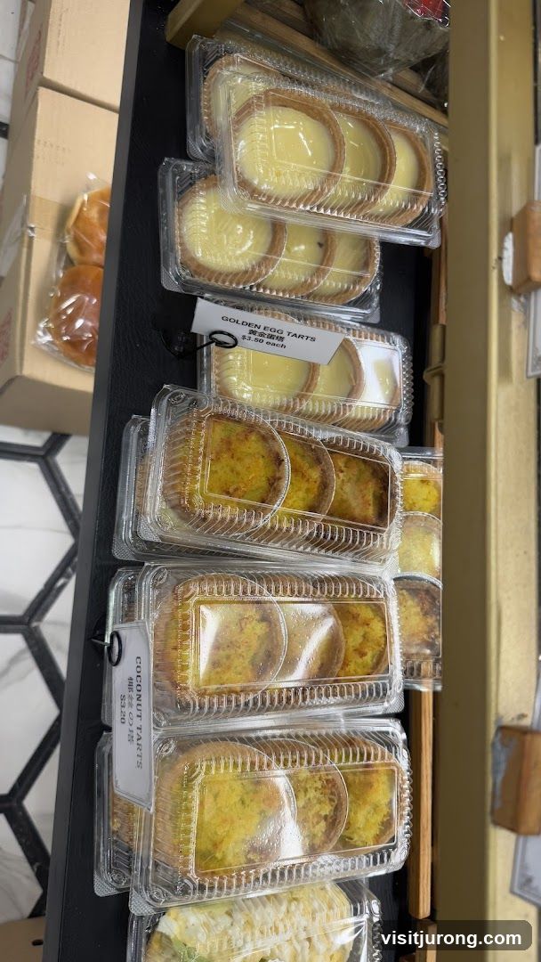 Pastries in Display Case