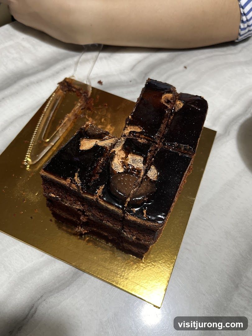 Chocolate Cake Slices